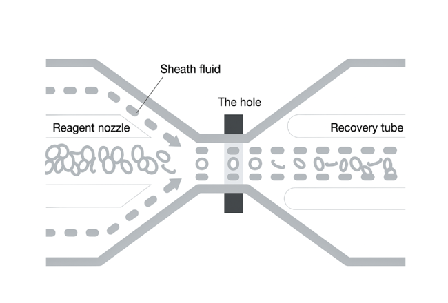 Sheath flow impedance